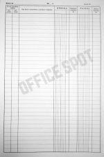 Касова книга твърда подвързия А4, вестник, 100 л - Image 2