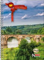 Тетрадка Deis А4,150л,широки редове ,спирала ,твърди корици ,4теми,наша България я2024 - Image 3