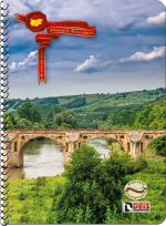 Тетрадка Deis A4, 80л, малки квадратчета, спирала,нашата България 2024 - Image 3