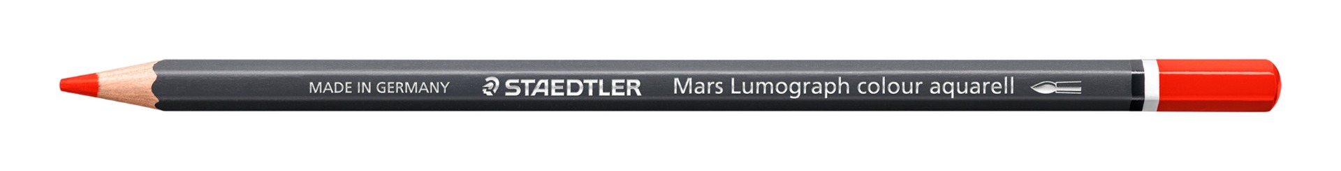 104-244_standard Цветен молив Staedtler Mars Lum. Aquarell 104, ЧЕРВЕН 244 - Image 1