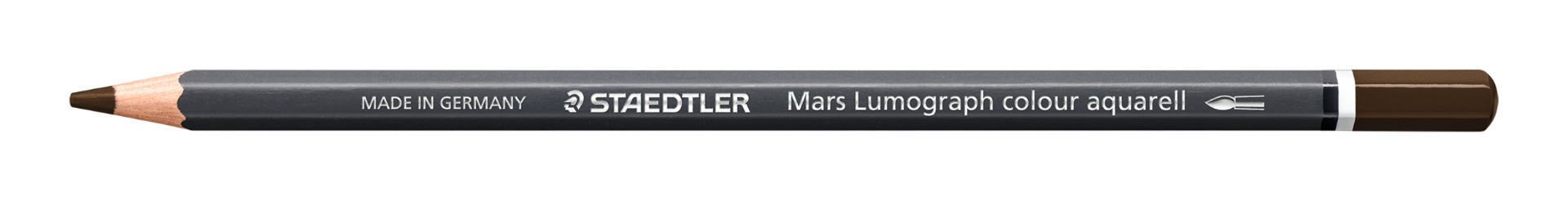 104-799_standard Цветен молив Staedtler Mars Lum. Aquarell 104, ТЪМНО КАФЯВ 799 - Image 1