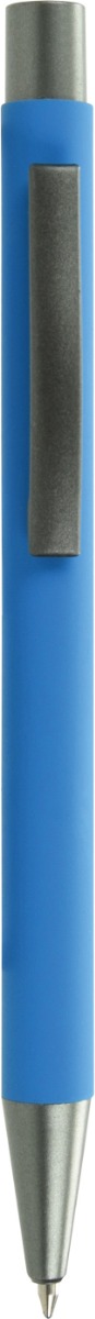 1058806 Алуминиева химикалка Oslo Rubber, светло син - Image 1