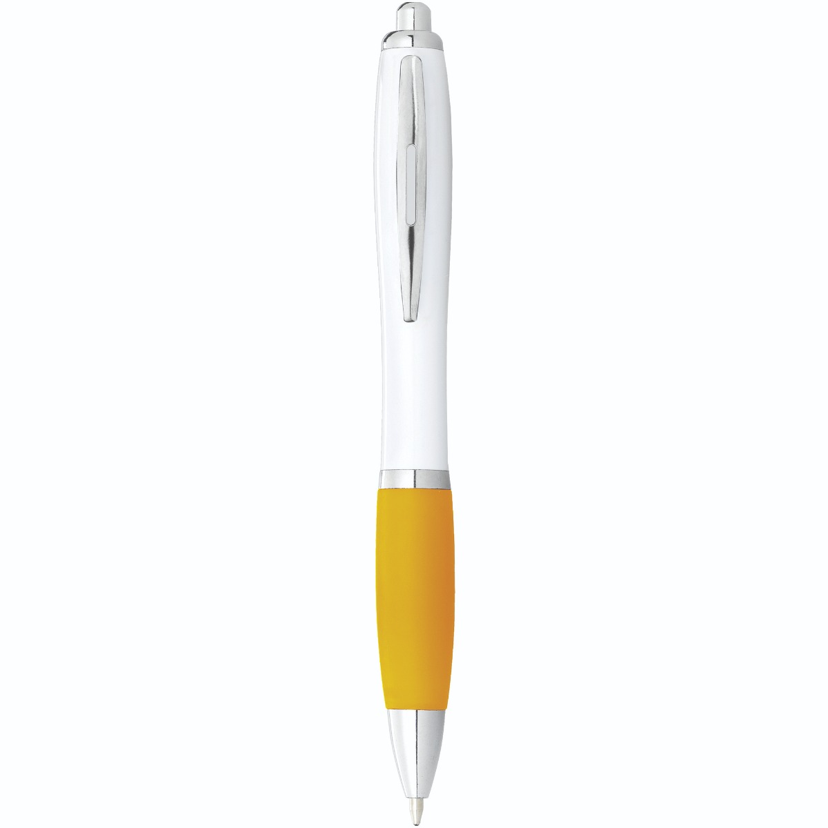 10690004 Химикалка PF Nash, бяла/жълта - Image 1