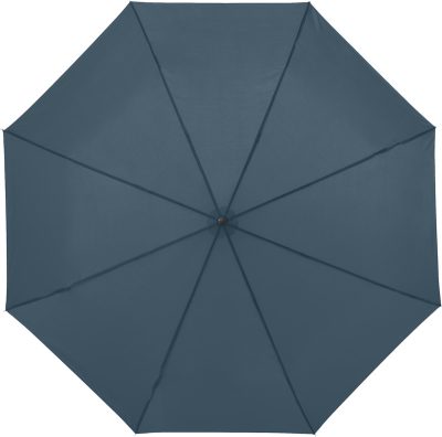 Чадър 21.5", сгъваем, синьосив - Image 2