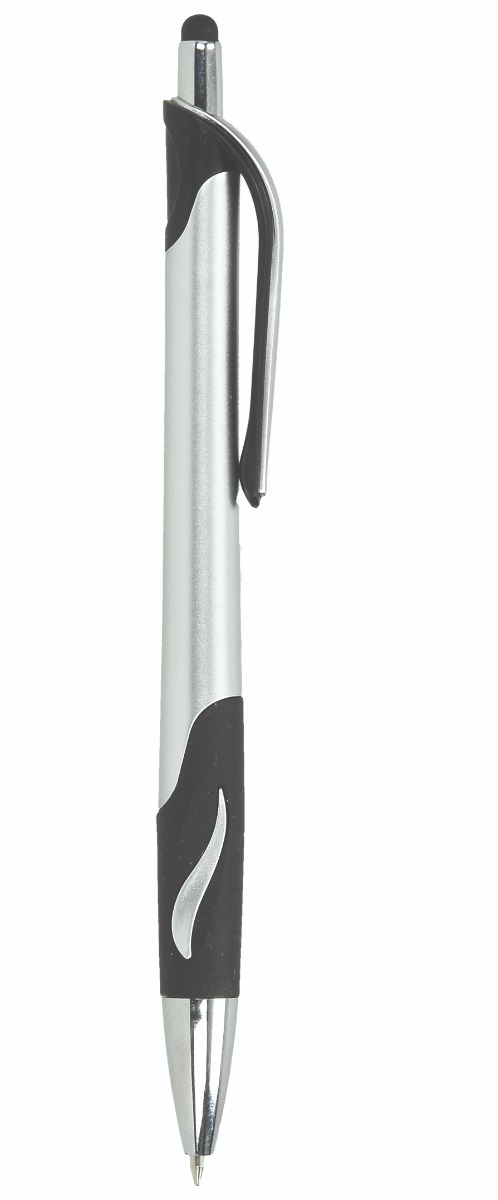 1094310 Химикалка Vivero с накрайник за touch screen, сребриста - Image 1