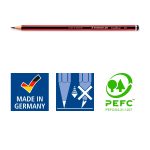Молив Staedtler Tradition 110, 4B - Image 4