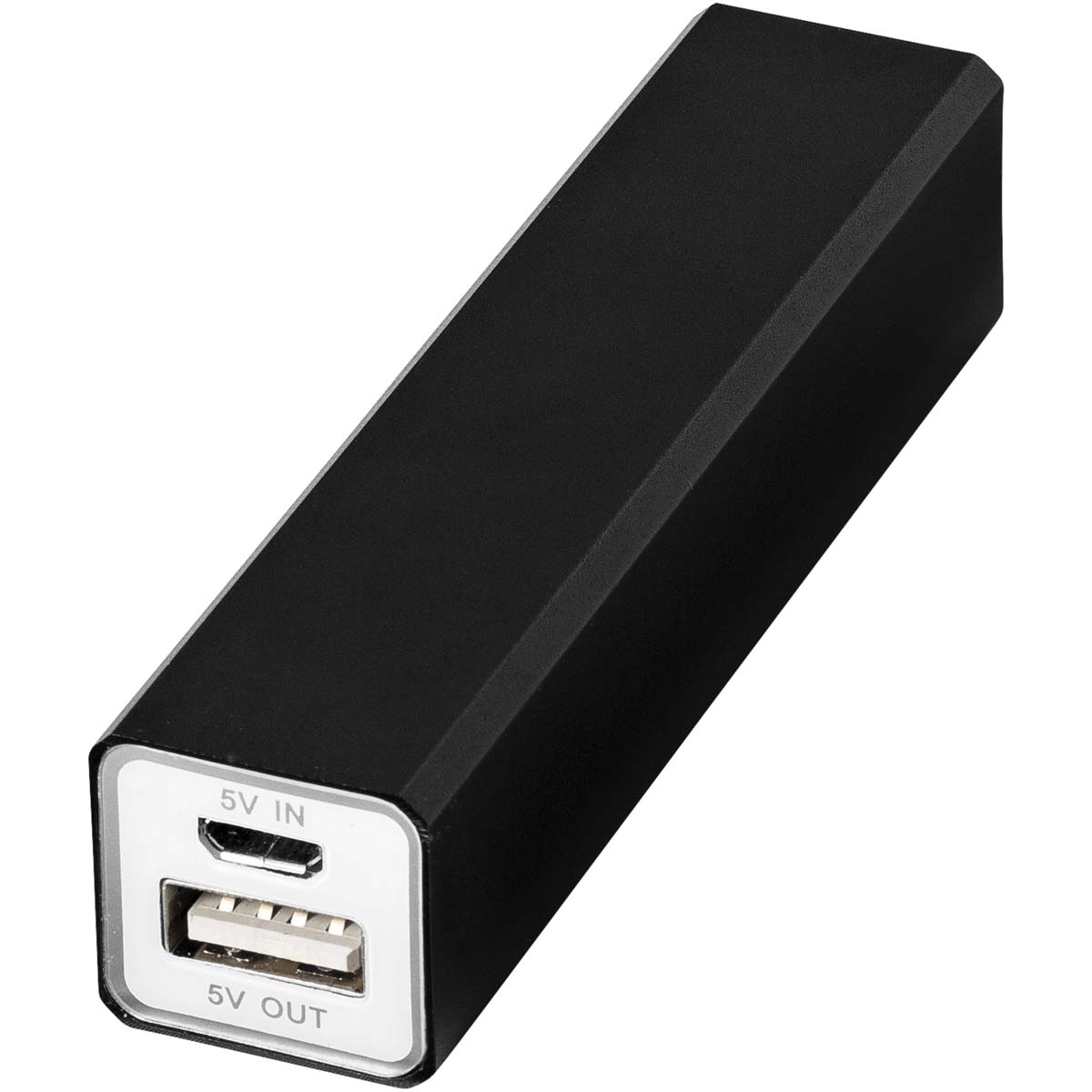 113168_jdgueuxgnjkhaota Външна прен. батерия,2200MAh, USB, алуминиева, черен - Image 1