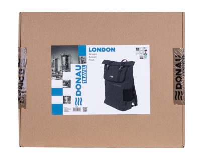 Раница за лаптоп 15,6" Donau Travel London, черна - Image 9