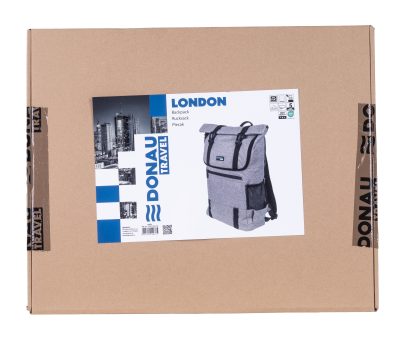 Раница за лаптоп 15,6" Donau Travel London, сива - Image 9