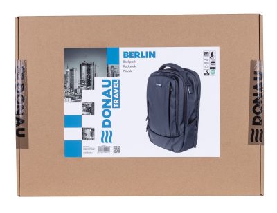 Раница за лаптоп 15,6" Donau Travel Berlin, черна - Image 11