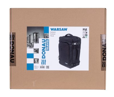 Раница за лаптоп 15,6" Donau Travel Warsaw, черна - Image 9