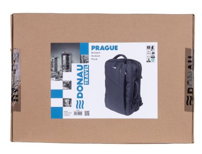 Раница за лаптоп 17" Donau Travel Prague, черна - Image 10