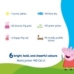 Цветни  моливи Staedtler NJ Peppa Pig 140, 3в1, 6 цвята - Image 3