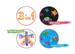Цветни  моливи Staedtler Noris Junior Duo, 6 броя +острилка - Image 3