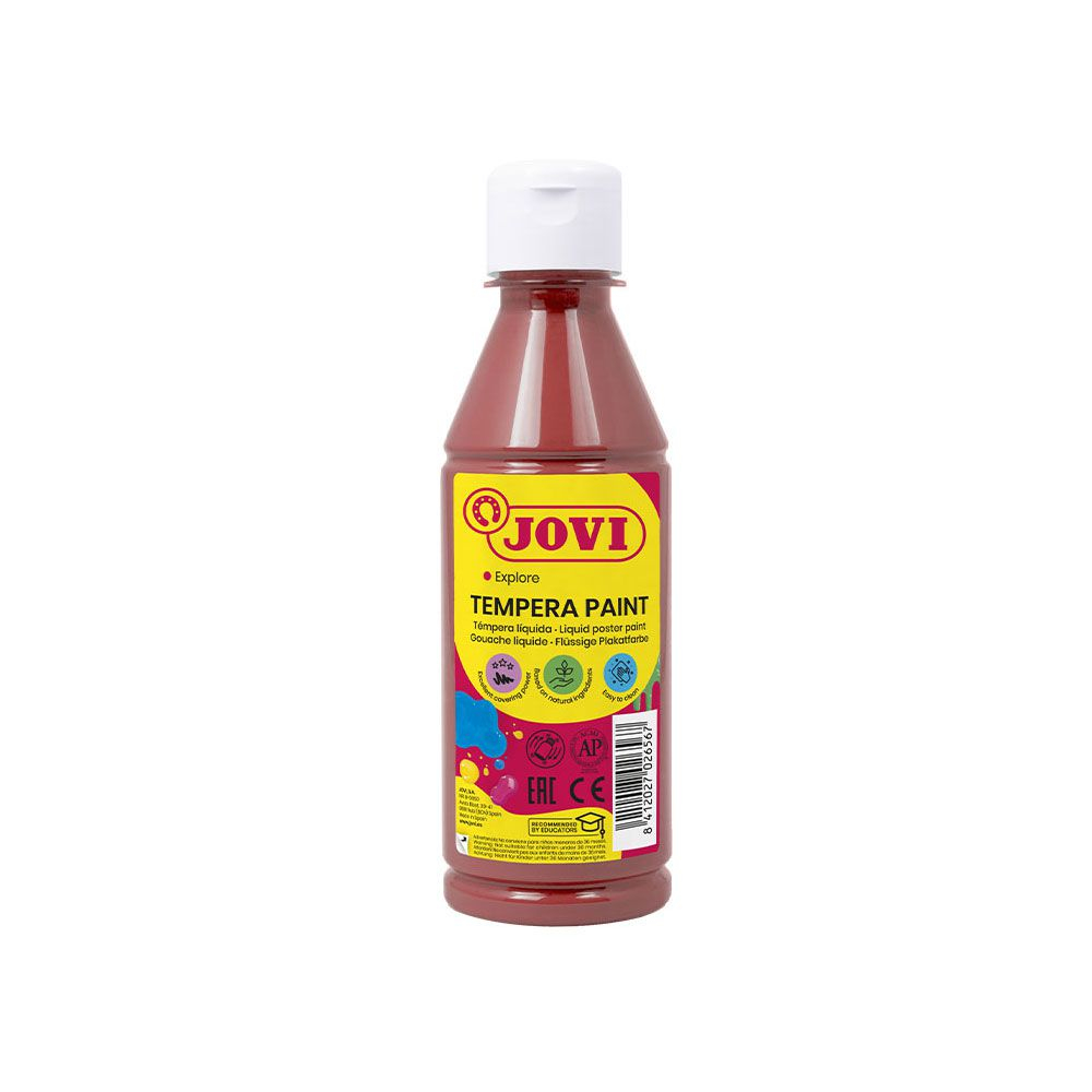 18181.jpg Темперна боя Jovi 250мл. – Кафява - Image 1