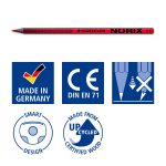 Цветни моливи Staedtler Norix 186, 12 цвята - Image 2