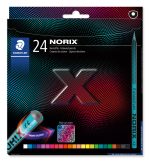 Цветни моливи Staedtler Norix 186, 24 цвята