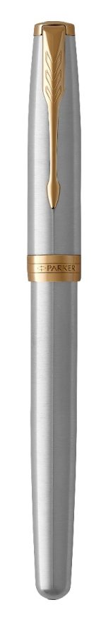 Писалка Parker Royal Sonnet St. Steel GT, с кутия, M - Image 3
