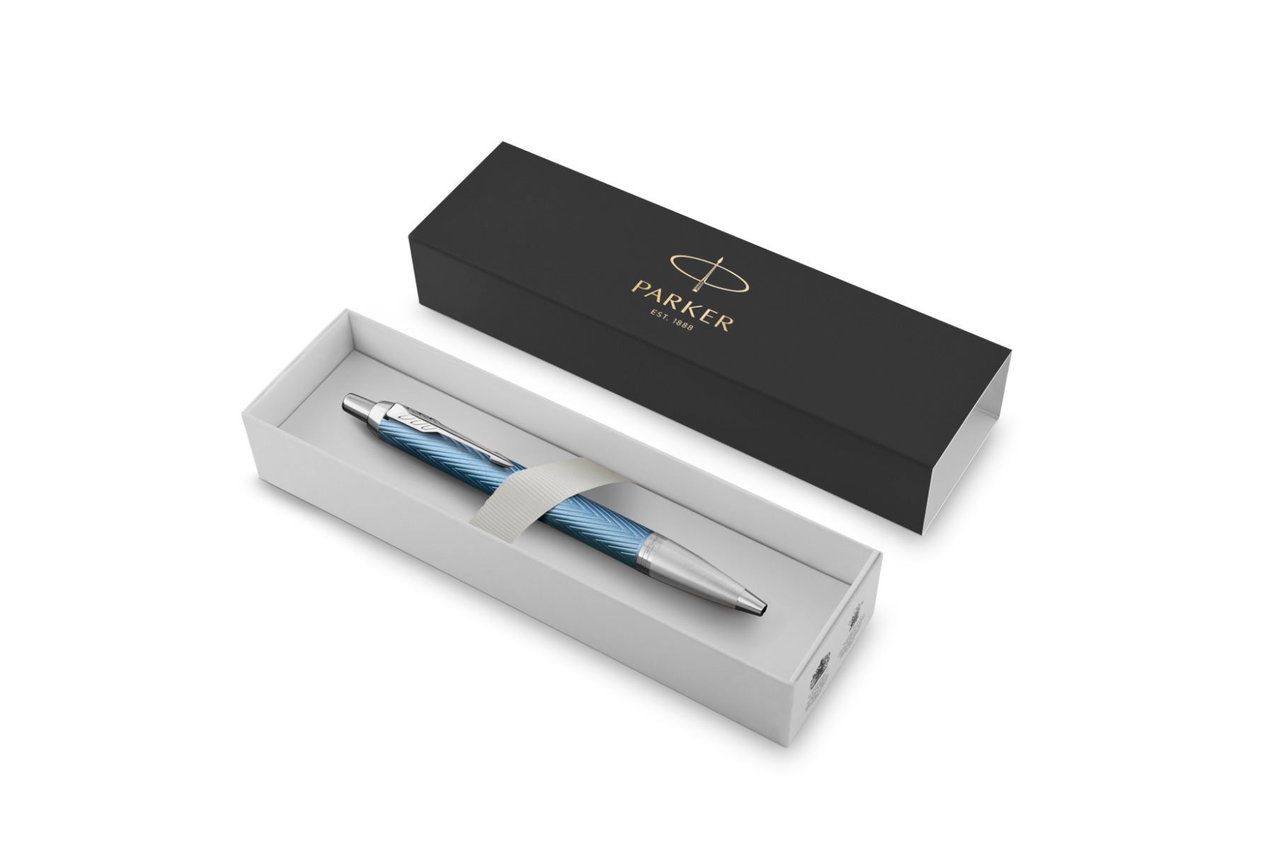 Химикалка Parker Royal IM Premium Blue Grey CT, с кутия - Image 3