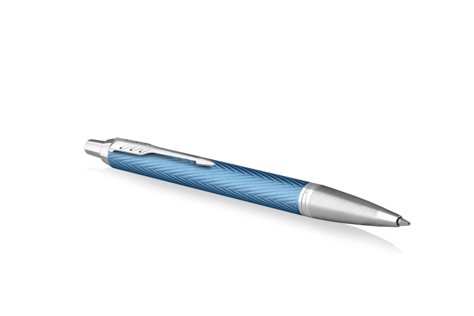 Химикалка Parker Royal IM Premium Blue Grey CT, с кутия - Image 2