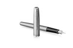 Писалка Parker Sonnet Essential St. Steel CT, M, с кутия - Image 3