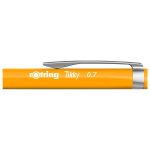 Автоматичен молив Rotring Tikky, 0.7mm, светло оранжев - Image 3