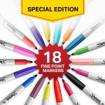 Комплект перманентни маркери Sharpie 18 цвята - Image 2