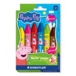 Пастели Staedtler NJ Peppa Pig 224, 6 цвята - Image 4