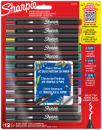 Комплект маркери Sharpie Acrylic, 12 цвята, блистер