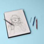 Автоматичен молив Rotring Tikky Retro, 0.7mm, червен - Image 5