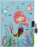 Бележник с катинарче, 13х18см, 80л, Girls - Image 3