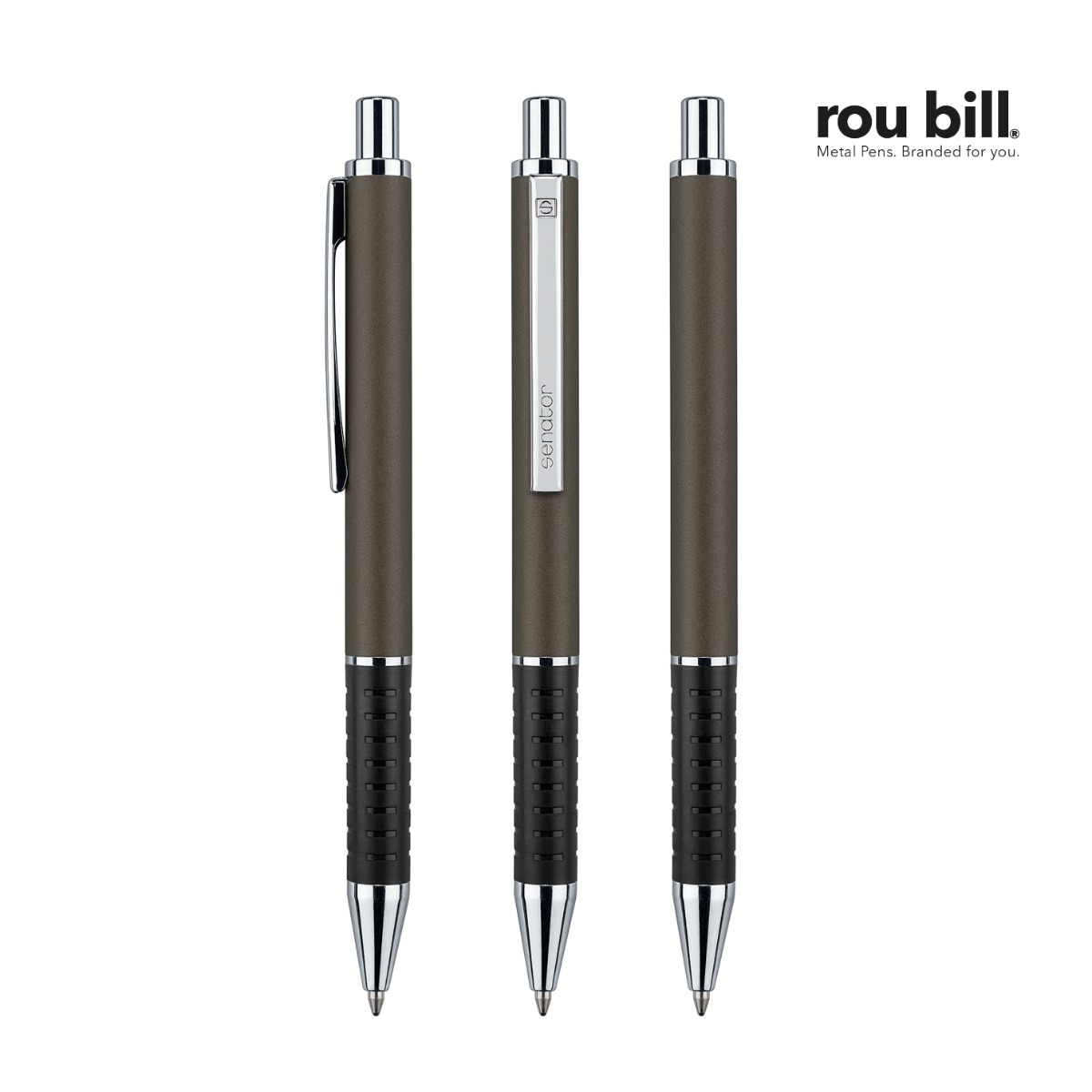 2511-roubill-star-tec-alu-anthracite-5-p Химикалка Senator Softstar/Star Tec 2511, тъмно сив - Image 1
