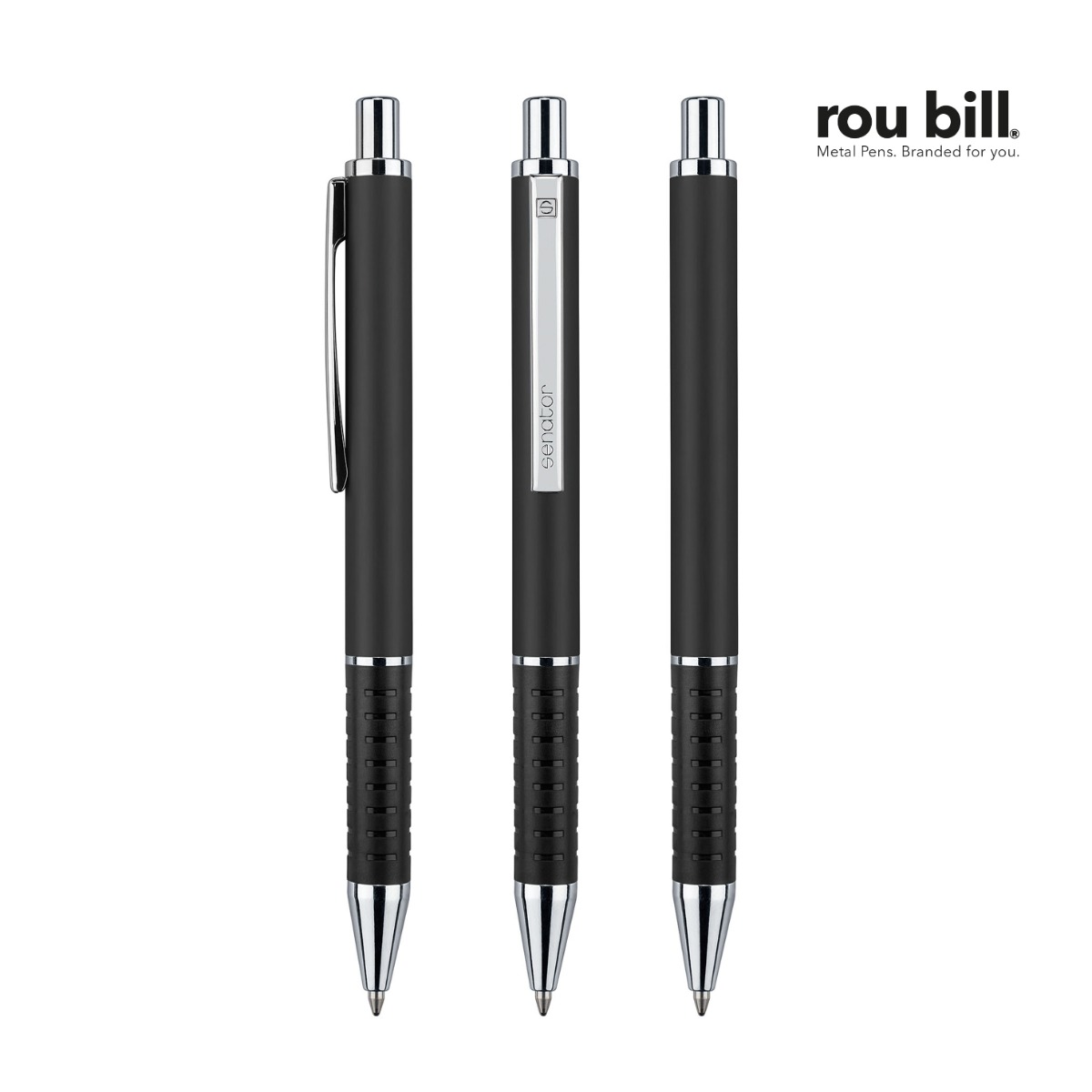 2511-roubill-star-tec-alu-black-5-p Химикалка Senator Softstar/Star Tec 2511, черен - Image 1