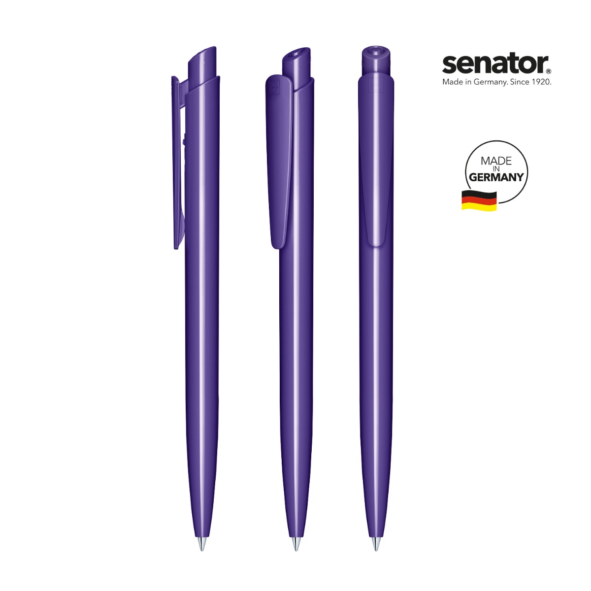2600-senator-dart-polished-pms-267-5-p Химикалка Senator Dart Polished 2600, лилав 267 - Image 1
