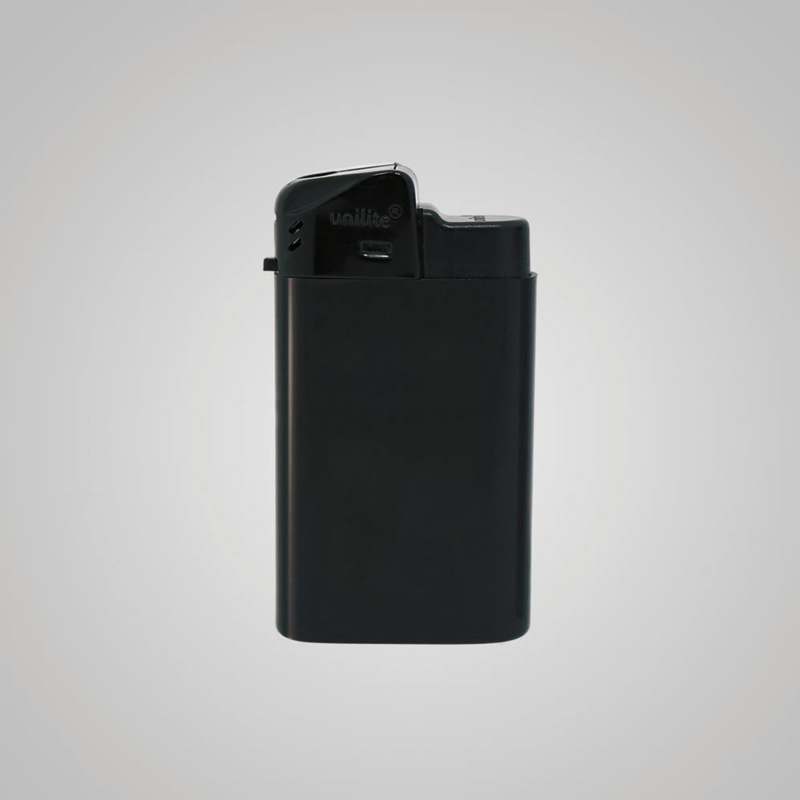26957-_-black Пластмасова пиезо запалка Unilite U-360, черен - Image 1