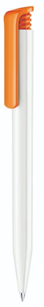 Химикалка Senator Super-Hit Polished 2955, бял/оранжев 151 - Image 2