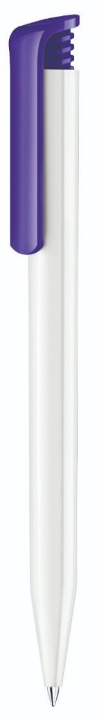 Химикалка Senator Super-Hit Polished 2955, бял/лилав 267 - Image 2