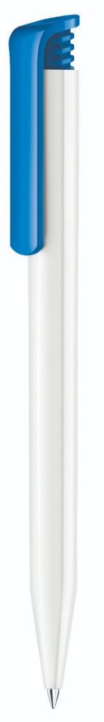 Химикалка Senator Super-Hit Polished 2955, бял/син - Image 2