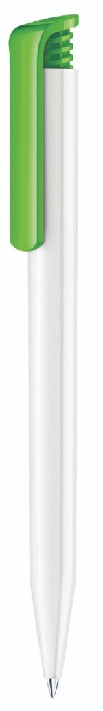 Химикалка Senator Super-Hit Polished 2955, бял/светлозелен 376 - Image 2