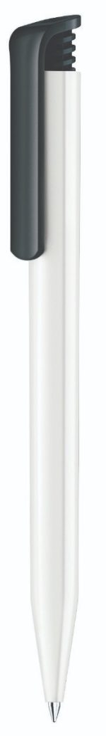 Химикалка Senator Super-Hit Polished 2955, бял/черен - Image 2