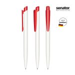 Химикалка Senator Dart Polished 2959, бял/червен 186