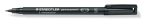 Маркер Staedtler Lumocolor 313 OHP S, черен - Image 2