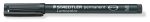 Маркер Staedtler Lumocolor 313 OHP S, черен
