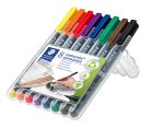 Комплект маркери Staedtler Lumocolor 313 OHP S, 8 цвята - Image 2