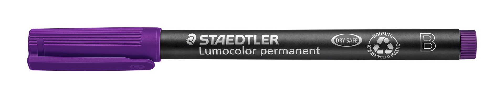 314-6_standard_closed_geschlossen Маркер Staedtler Lumocolor 314 OHP B, лилав - Image 1