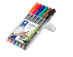 Комплект маркери Staedtler Lumocolor 314 OHP B, 6 цвята - Image 2