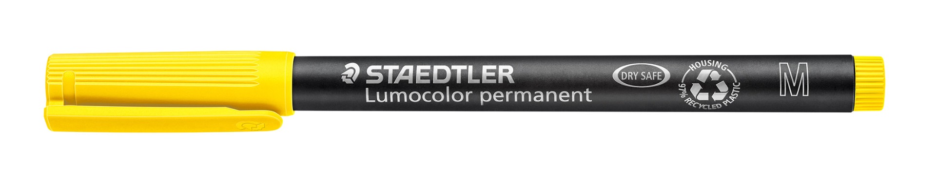 317-1_standard_closed_geschlossen Маркер Staedtler Lumocolor 317 OHP М, жълт - Image 1