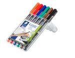 Комплет маркери Staedtler Lumocolor 317 OHP M, 6 цвята - Image 2