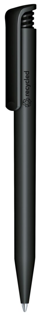 Химикалка Senator Super Hit Matt Recycled 3304, черен - Image 2