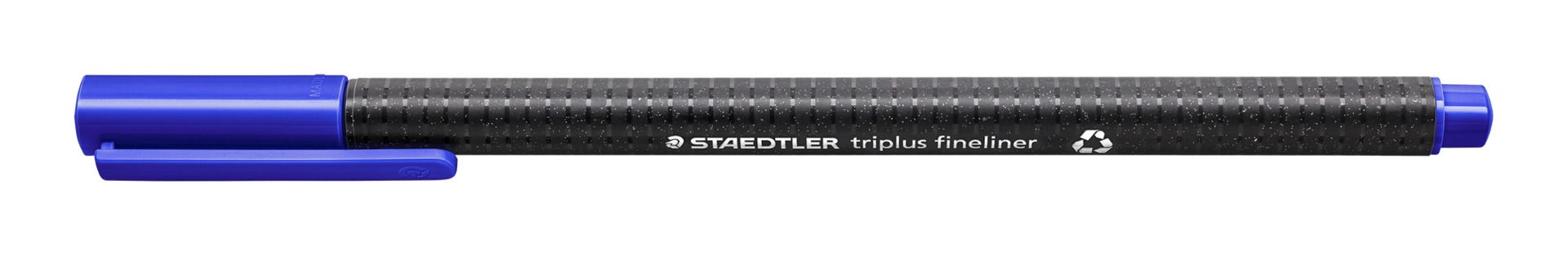 334-3_rezyklat_standard_closed_geschlossen Тънкописец Staedtler Triplus 334, син3 - Image 1